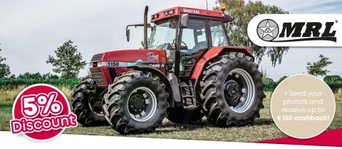 Now 5 % discount and up to € 150,- cashback with MRL radial tyres!
