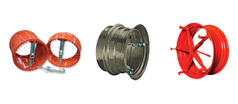 Types of dual wheel systems for agriculture and earthmoving