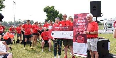 Heuver raises € 43,500 during #SamenvoorKarin