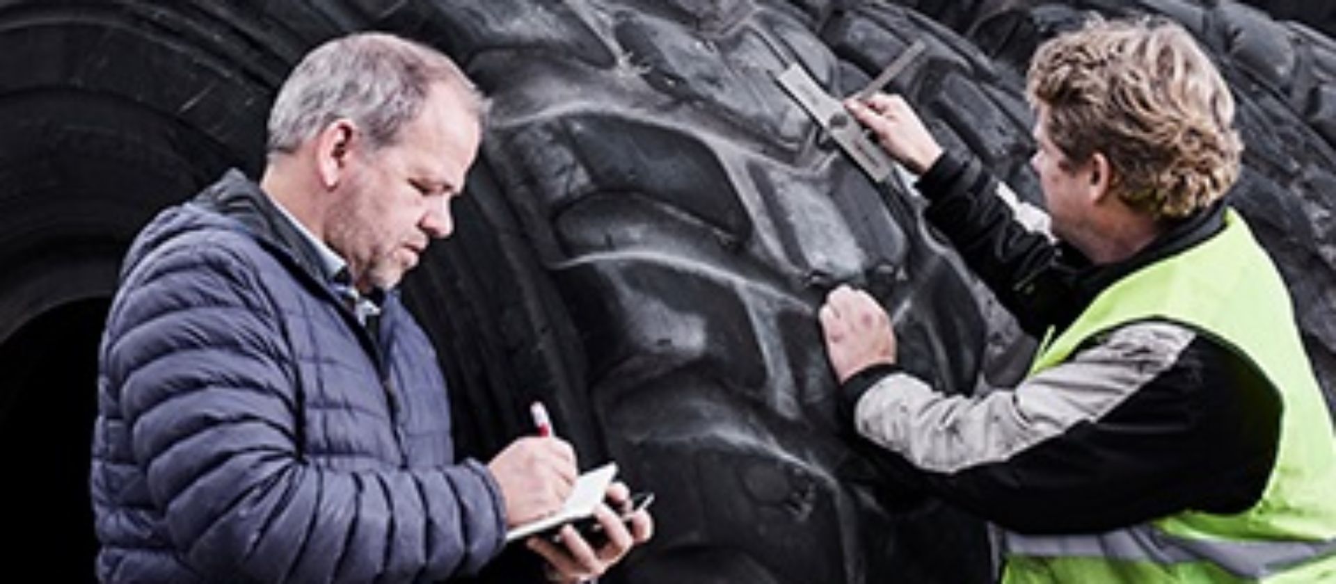 How hard must OTR tyres be?