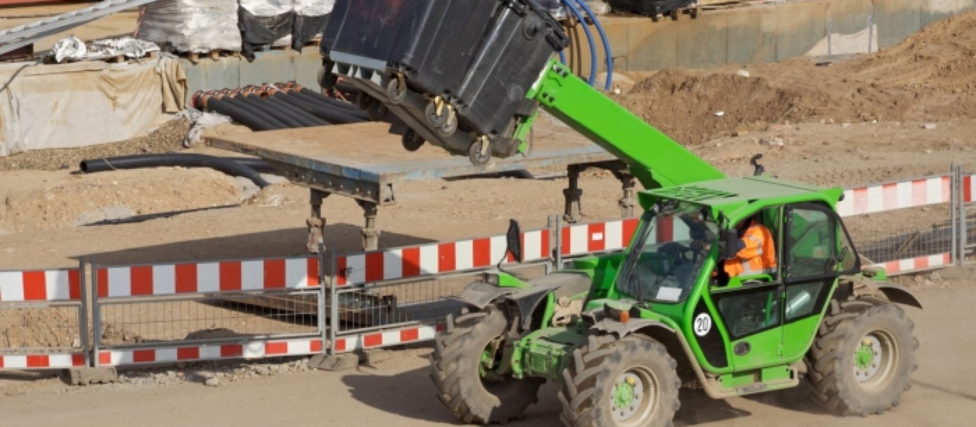 Prevent damage to agricultural and earth-moving tyres